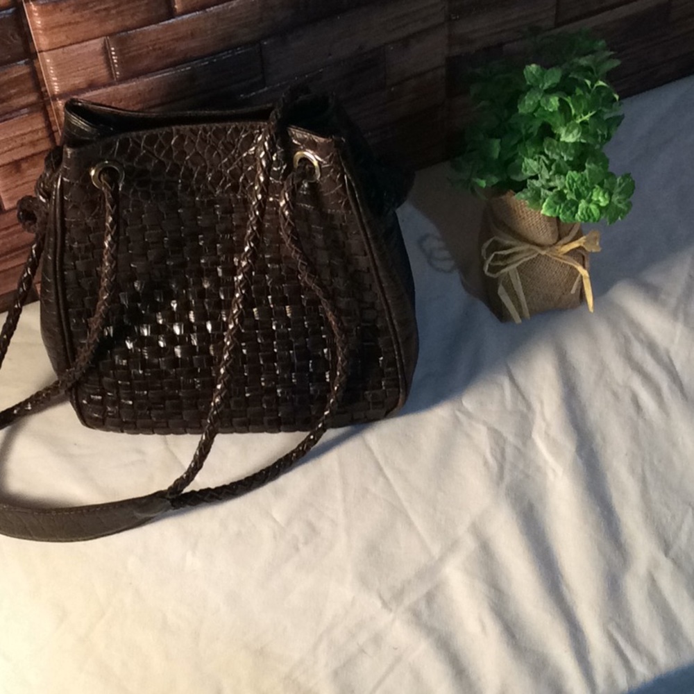 Leather aces Klein Handbag